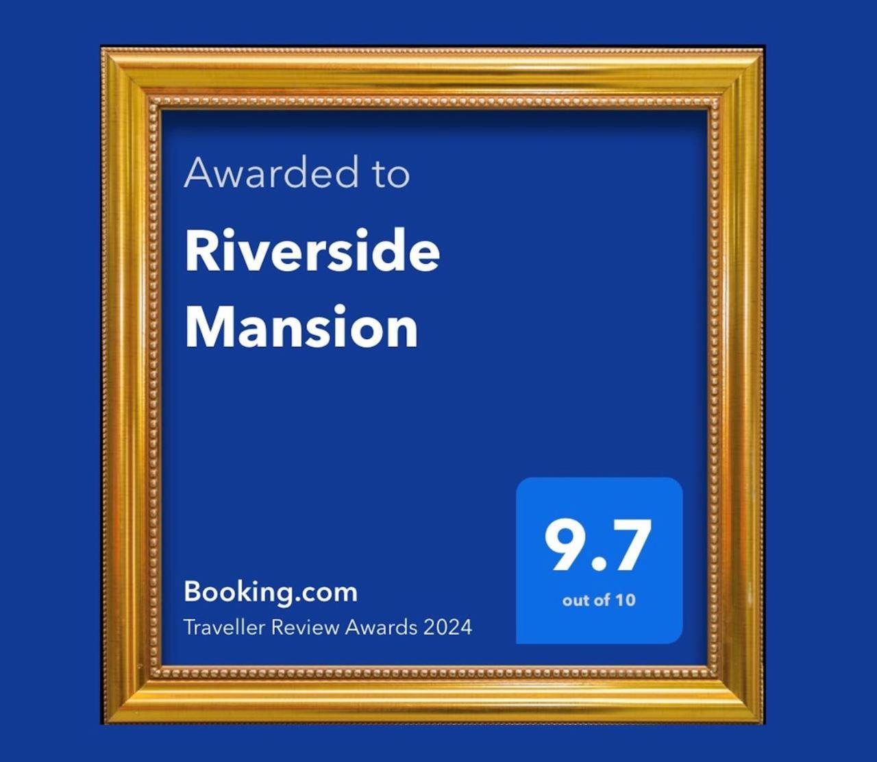 Riverside Mansion Budapeste Exterior foto